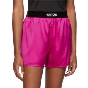 Tom Ford Women's Pink Silk Shorts